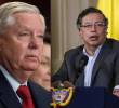 El senador republicano Lindsey Graham asegura que Trump impondrá aranceles a Colombia por presunto apoyo al narcotráfico. FOTO: AFP