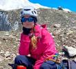 Natalia Nagovitsyna, alpinista rusa de 48 años. FOTO: Tomada de Instagram @natalina_1022