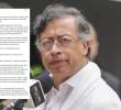 Gustavo Petro compartió el extenso mensaje a través de su cuenta en X. Foto: Colprensa/Redes sociales.