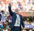 Luis de la Fuente reiteró su rechazo al actuar argentino y defendió a los integrantes de la plantilla española. Fotos: Getty Images y AFP