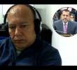 De izquierda a derecha, Juan Carlos Martínez, el hombre de confianza del fallecido senador Mario Alberto Castaño Pérez. Foto: captura de video