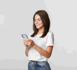 Algunos modelos de celulares ya permiten conectarse a la red satelital de Starlink sin antenas ni redes móviles. Foto, Freepik.