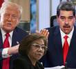 La canciller Rosa Villavicencio se refirió a las intenciones de Estados Unidos sobre Venezuela y su despliegue militar en el Caribe. FOTOS: Getty Images y Colprensa