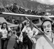 Perla Álvarez, Sandy García y María Guzmán, colaboradoras de Colmédica, así como Julissa Figueredo y el piloto Mehmet Cankaya, perdieron la vida en el siniestro. FOTO Alcaldía de Condoto, Ilustración EL COLOMBIANO