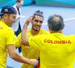 El colombo-español Adriá Soriano, de 26 años, compite por el país desde abril de 2023. Su madre es bogotana. <span class=mln_uppercase_mln>FOTO</span> <b><span class=mln_uppercase_mln>cortesía fedecoltenis</span></b>