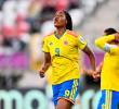 La delantera colombiana Valerín Loboa Vásquez, quien milita en el fútbol de Estados Unidos, es una de las cartas fuertes del técnico Carlos Paniagua para el duelo ante Corea del Norte, por la semifinal del Mundial Sub 20 en Polonia. FOTO GETTY