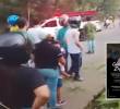 Adelante, el funcionario fallecido en el suceso. Atrás, momentos de la emergencia. FOTO: Imágenes tomadas de redes.