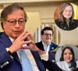 El presidente Gustavo Petro habría declinado de presentar al exrepresentante Alirio Uribe, quien es cercano al excandidato presidencial y senador Iván Cepeda. En cambio escogió a Cielo Rusinque y a Ana Bautista, cercana a Harman. FOTO: Presidencia y redes sociales