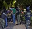 Imágenes de un operativo en el occidente de la ciudad. FOTO: Cortesía