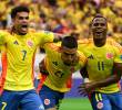 Luis Díaz, Daniel Muñoz y Jhon Arias son tres de los 17 debutantes en una lista mundialista. Foto: Getty Images