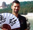 Novak Djokovic en la previa del compromiso disfrutando de China. FOTO: <b>X ChinaOpen</b>