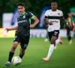 Atlético Nacional ganó en su visita a Internacional de Bogotá en la ida de los playoffs de cuartos de final de la Liga. Rengifo marcó el gol del triunfo verdolaga. FOTO: COLPRENSA