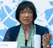 La ex alta comisionada de la ONU advirtió que las medidas anunciadas por Washington amenazan con paralizar el funcionamiento del tribunal de La Haya y ponen en peligro la continuidad de la justicia internacional. FOTO: ONU