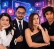 De izquierda a derecha: los activistas Santiago Giraldo, Vanesa Corena, Miguel Zárate, Liliana Castaño y Mauricio Matri. FOTO <b>Redes sociales, montaje El Colombiano</b>