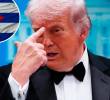 Donald Trump y la bandera de Cuba. Foto: Getty