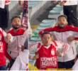 Un video difundido por medios partidarios de Corinthians ha puesto en evidencia actos de racismo protagonizados por seguidores de Independiente Santa Fe ubicados en la tribuna oriental de El Campín. FOTO: Captura de video de redes sociales @Casalcoringao