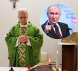 León XIV habló desde el hospital con Vladimir Putin para interceder por el tránsito de ayuda humanitaria en Ucrania. Fotos: @news_vaticano y Getty Images