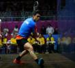 Miguel Ángel Rodríguez, actual número 26 del mundo en squash, lidera a Colombia en el Panamericano. Foto: Colprensa