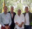 El vicepresidente se reunió con empresarios y el embajador encargado de Colombia en Venezuela para buscar soluciones a las relaciones comerciales con el vecino país. Foto: captura video @jrestrp