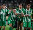 Los jugadores de Atlético Nacional durante el triunfo 3-2 sobre Internacional de Bogotá. FOTO COLPRENSA