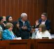 Por casi 10 horas los congresistas de la Comisión Cuarta del Senado discutió el proyecto de reforma laboral. . <b><span class=mln_uppercase_mln> </span></b>FOTO<b><span class=mln_uppercase_mln> Colprensa</span></b>