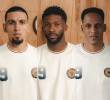 Juan Fernando Quintero, Daniel Muñoz, Jefferson Lerma y Yerry Mina participan en una alianza que busca trasladar su identidad y estilo personal al mundo de la moda. FOTO: Quest.