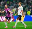 El volante inglés Jordan Henderson es uno de los líderes que tiene la selección de su país en Norteamérica 2026. En la foto festeja junto a Harry Kane. Foto: AFP