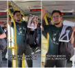 Una reciente prueba en el transporte masivo de Bogotá demostró que la memoria colectiva nacional reconoce sin dudar el espectáculo digital, pero tropieza ante sus propios clásicos. FOTO: Captura de video de redes sociales de @elmandeloslibros