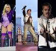 Shakira, Madonna, BTS y Justin Bieber serán algunos de los artistas del show del entretiempo de la final del Mundial 2026. Fotos: Getty Images y Colprensa
