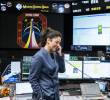 La colombiana Diana Trujillo, directora de vuelo de la Nasa, dirigió una caminata espacial en el centro de control de misión. FOTO: NASA
