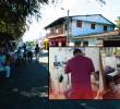 Adelante, niños de San Juan de Urabá, donde ocurrió el hecho. Atrás, casco urbano del municipio. Foto: Humberto Arango Gómez, Jaimar