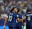 Con la victoria, los franceses aseguraron su lugar en los dieciseisavos de final. Foto: AFP