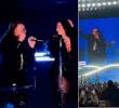 Algunas imágenes de lo que fue el show de Dua Lipa con Fher de Maná en Ciudad de México. FOTOS Captura de pantalla.