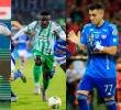 Junior FC y Atlético Nacional lideraron las transferencias más altas del fútbol colombiano en 2025. FOTO: COLPRENSA Y EL COLOMBIANO