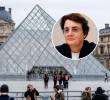 Laurence des Cars asumió la dirección del Louvre en 2021 y su periodo se extendería hasta finales de este año. FOTOS: AFP