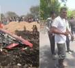 Vishwash Kumar Ramesh, el único superviviente del accidente de Air India. Foto: Xinhua