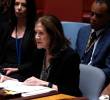 La representante interina Estados Unidos frente a la ONU, Dorothy Shea, habló al respecto de la siutación de hamburna en Gaza. Imagen: AFP.
