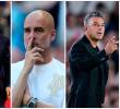 Didier Deschamps (izquierda), Pep Guardiola (centro) y Marcelo Gallardo (derecha) son tres de los mejores entrenadores libres en el fútbol mundial. FOTO <b>GETTY </b>