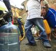 Imagen de referencia de un corte de agua en el Aburrá. Foto: Andrés Camilo Suárez Echeverry.