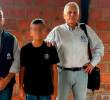 El menor Lyan José Hortúa fue liberado el pasado 21 de mayo. FOTO: Cortesía