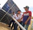 Los anuncios fueron realizados durante la inauguración del Sistema Solar Fotovoltaico Centralizado Michi Kai, ubicado en la comunidad de Joumana, corregimiento El Pájaro, en Manaure (La Guajira). FOTO: MinEnergía.