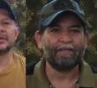 Rodrigo Antonio López y Jesús Antonio Pacheco, secuestrados por el ELN en el departamento de Arauca. Foto: captura de video