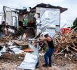 En los alrededores del parque principal de Quimbaya, Quindío, avanza el proceso de demolición de edificaciones. <span class=mln_uppercase_mln>FOTO</span> <b><span class=mln_uppercase_mln>julio césar herrera</span></b>