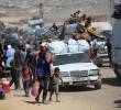 Más de 400.000 palestinos han huido Gaza desde finales de agosto, de acuerdo con el ejercito israelí. Foto: AFP.