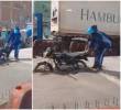 Lo que pretendía ser un atajo rápido para esquivar el tráfico sobre la autopista Sur de Bogotá terminó convertido en un bochornoso incidente. FOTO: Captura de video de redes sociales @PasaenBogota