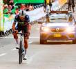 El ciclista boyacense Diego Camargo, del Team Medellín, ganó la sexta etapa del Clásico RCN, que terminó tras subir el mítico Alto del Sifón, ubicado a 4.100 metros sobre el nivel del mar. FOTO: CORTESÍA ÁNDERSON BONILLA