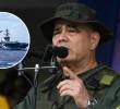 En tres ocasiones, la administración de Donald Trump ha difundido videos de los supuestos ataques a barcos con droga en el Caribe. FOTO: AFP y Captura video de redes sociales