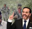 Gobernador de Nariño Luis Escobar y el presidente Abelardo de la Espriella. Foto: Consejería de Paz y Colprensa
