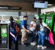 Algunas de las máquinas ya operan en dos estaciones de la línea A del Metro. FOTO: Cortesía
