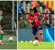 Felipe Marín, de Atlético Nacional, y John Edwuin Montaño, del DIM, son dos sorpresas del segundo semestre. FOTO <b>Cortesía y Manuel Saldarriaga</b>